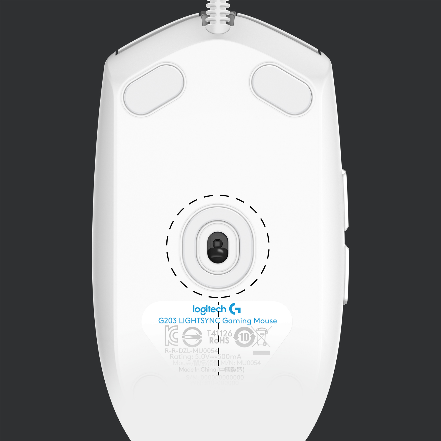 Logitech Gaming Mouse G203 LIGHTSYNC - Maus