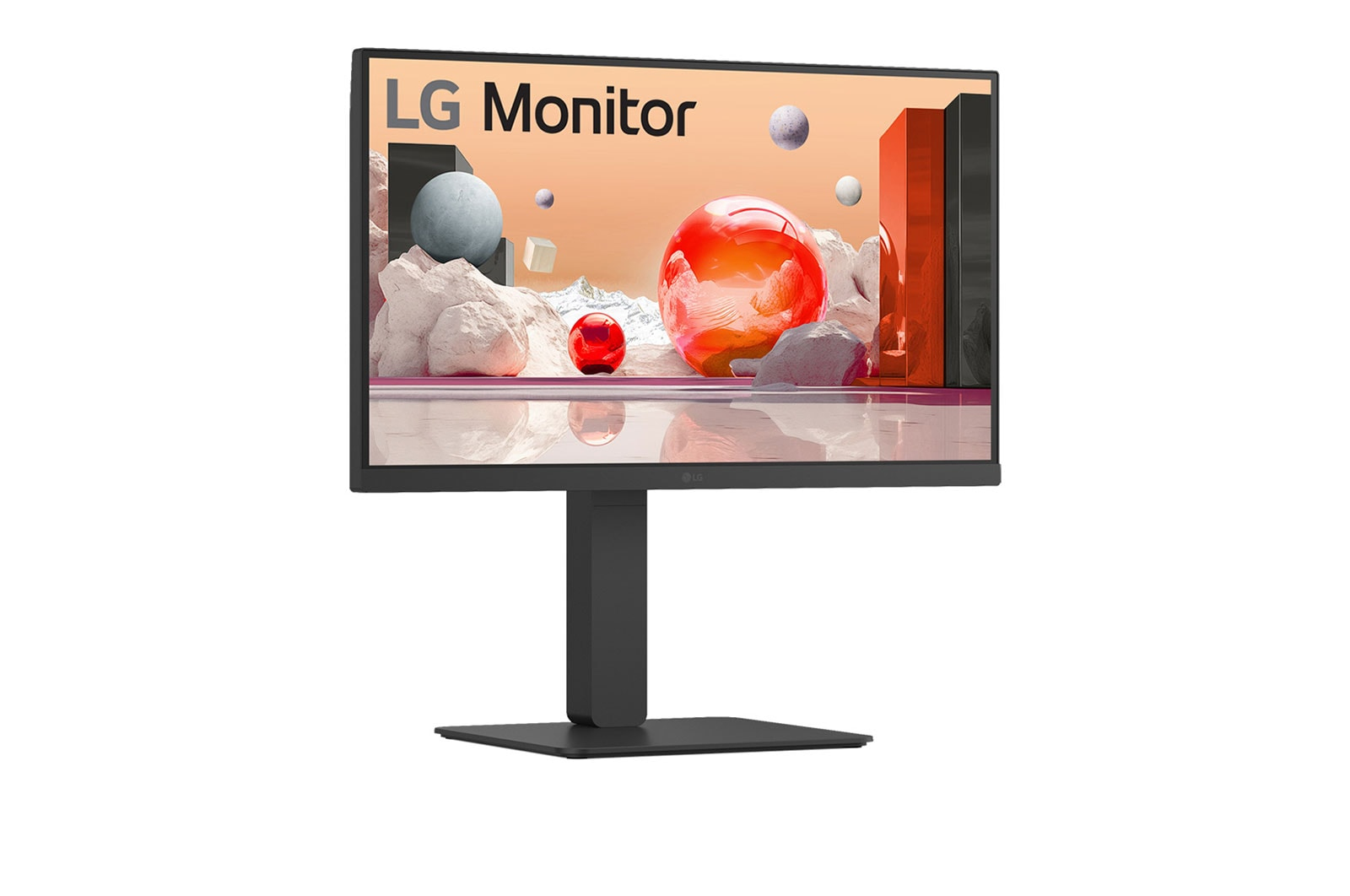 B-WARE - LG 24BA850-B Monitor 60,5 cm (23.8") Full HD, IPS, 5ms, HDMI, Displayport, Webcam