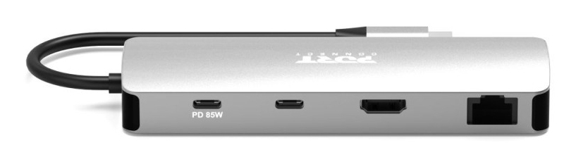 PORT Designs DOCKING TYPE C 9 IN 1 - 1 x 4K HDMI - PD 85W - RETAIL BtoC ONLY