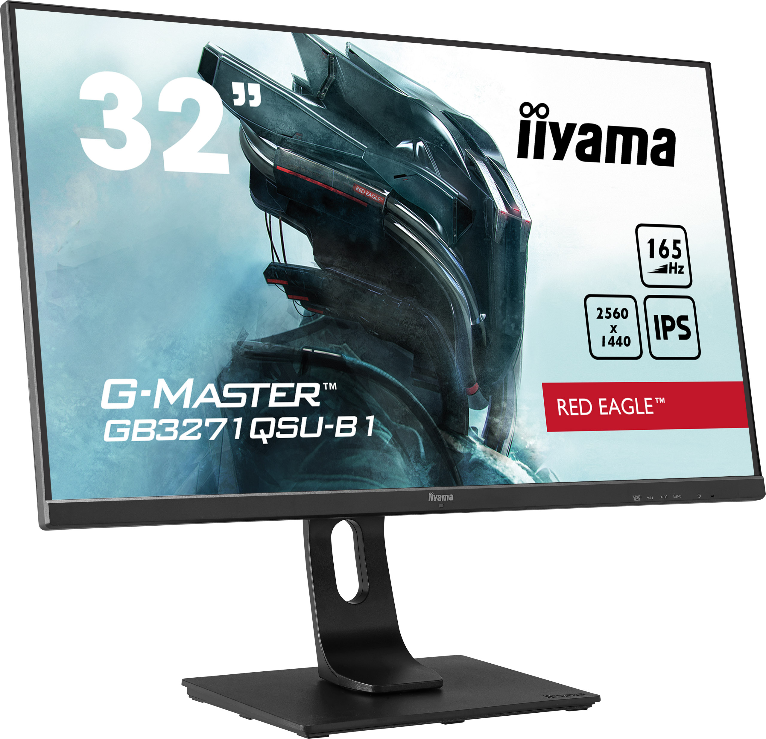 Iiyama G-MASTER Red Eagle GB3271QSU-B1 - LED-Monitor - 81.3 cm (32")