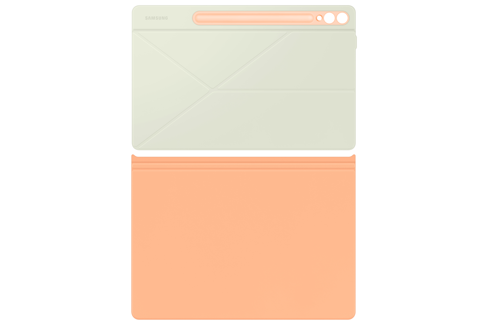 Samsung EF-BX810 Smart Book Cover für Galaxy Tab S9+ / S9 FE+ / S10+, Orange
