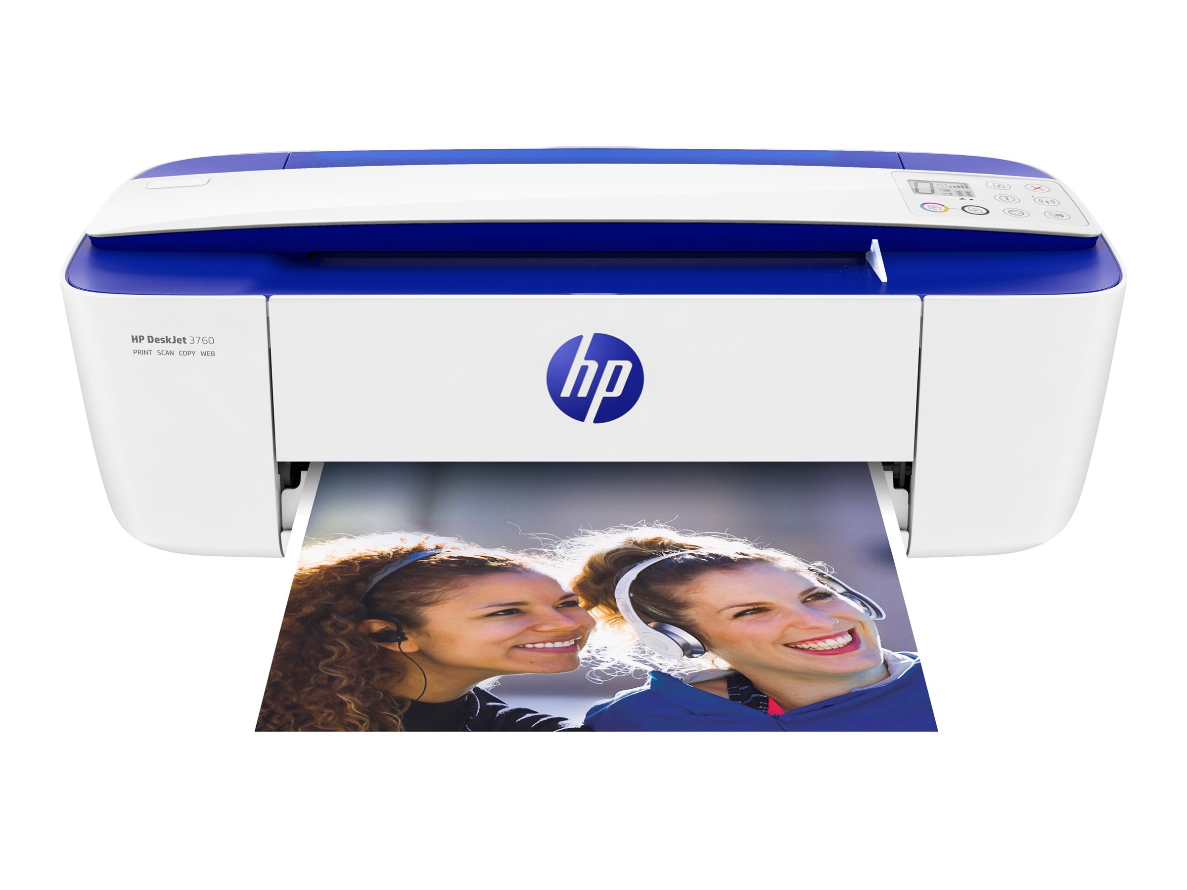 HP Deskjet 3760 All-in-One - Multifunktionsdrucker - Farbe - Tintenstrahl - 216 x 355 mm (Original)