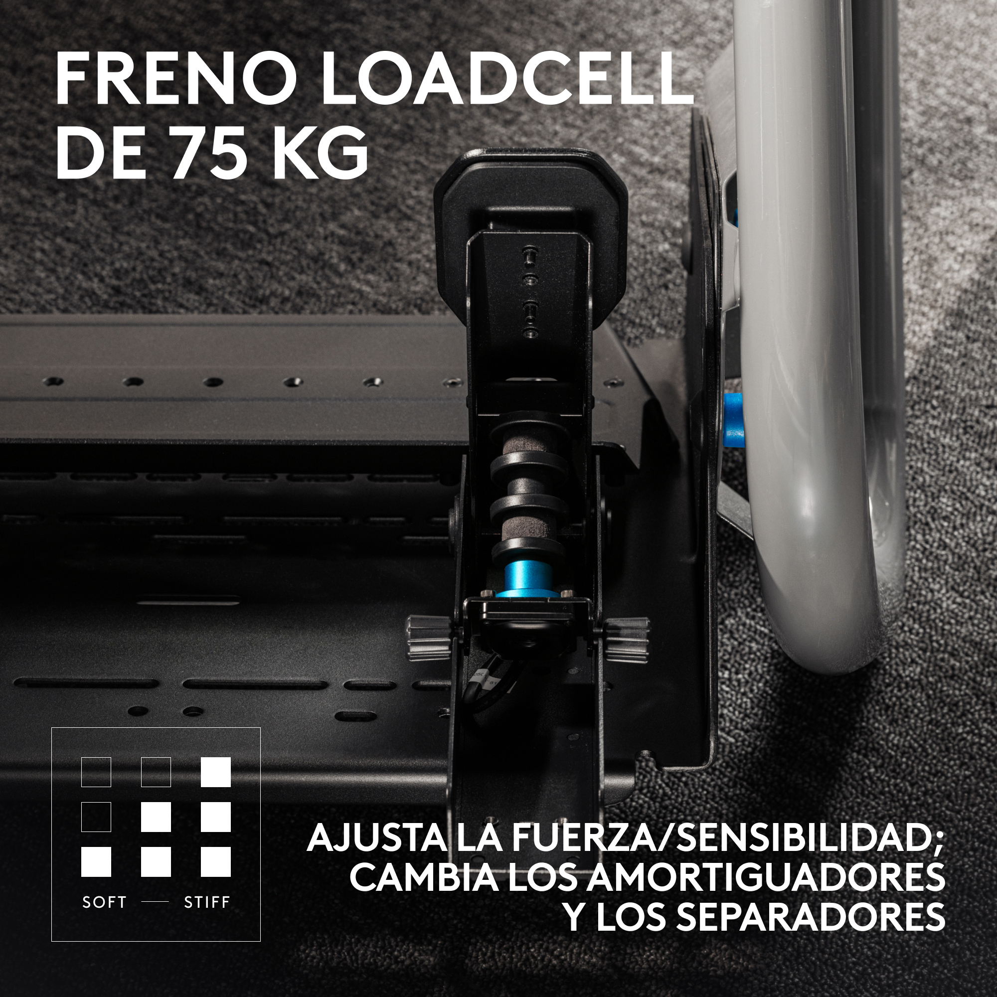 Logitech G RS Pedals - Pedale - Schwarz - für