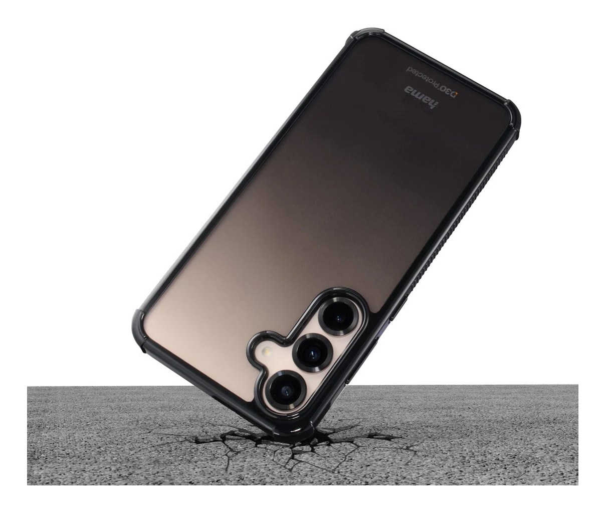 Hama Extreme Protect, Cover, Samsung, Galaxy S25 Edge, 17 cm (6.7"), Schwarz