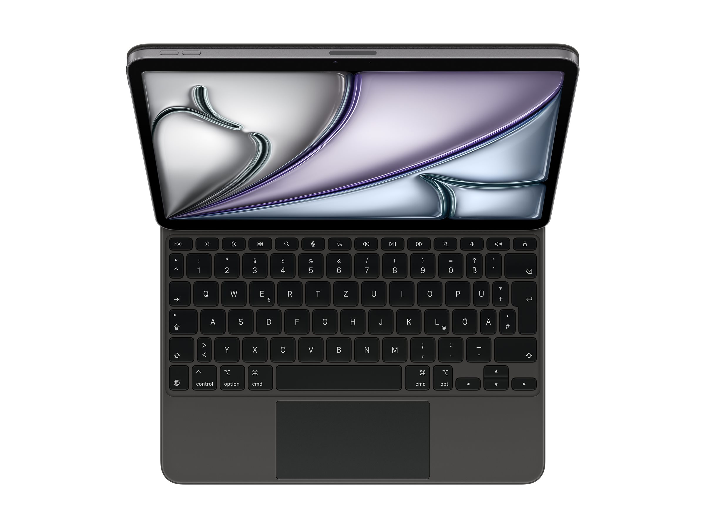 Apple Magic Keyboard - Tastatur und Foliohülle - mit Trackpad - Apple Smart connector - QWERTZ - Deu