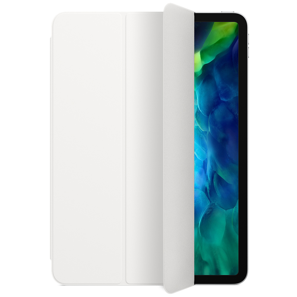 Apple Smart - Flip-Hülle für Tablet - Polyurethan - weiß - 11" - für 11-inch iPad Pro (1. Generation