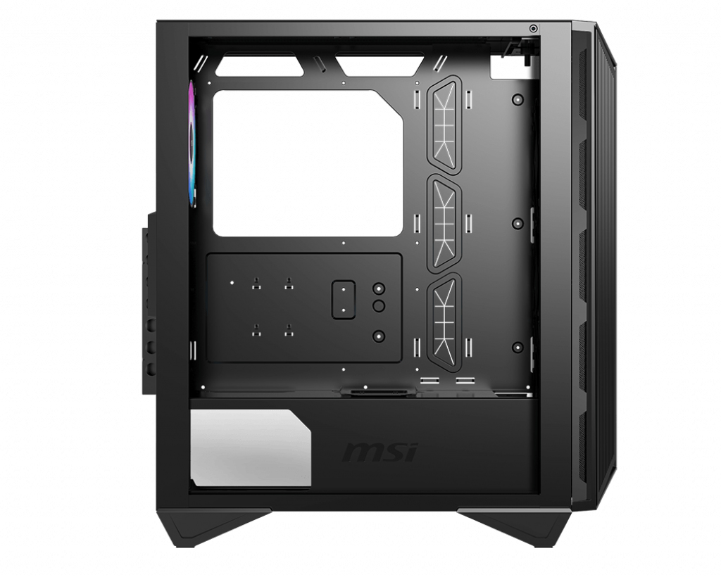 MSI MPG GUNGNIR 111R, Midi Tower, PC, Schwarz, ATX, micro ATX, Mini-ITX, Gaming, 17 cm