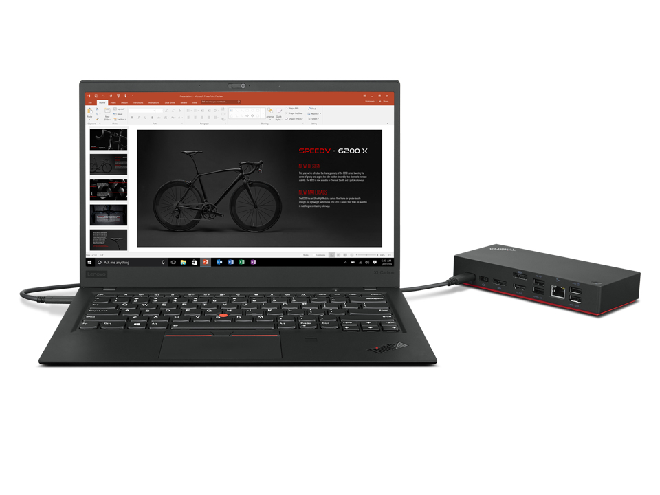 Lenovo ThinkPad Universal USB-C Dock (40AY), USB-C 3.1