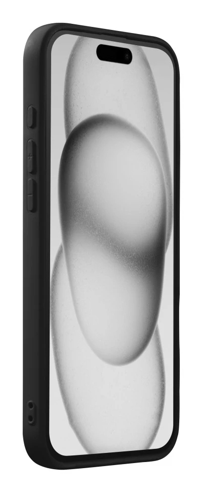 Hama Fantastic Feel, Cover, Apple, iPhone 16 Plus, 17 cm (6.7"), Schwarz