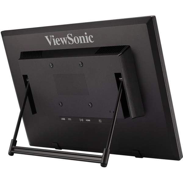ViewSonic TD1630-3, 39,6 cm (15.6"), 1366 x 768 Pixel, HD, LCD, 12 ms, Schwarz
