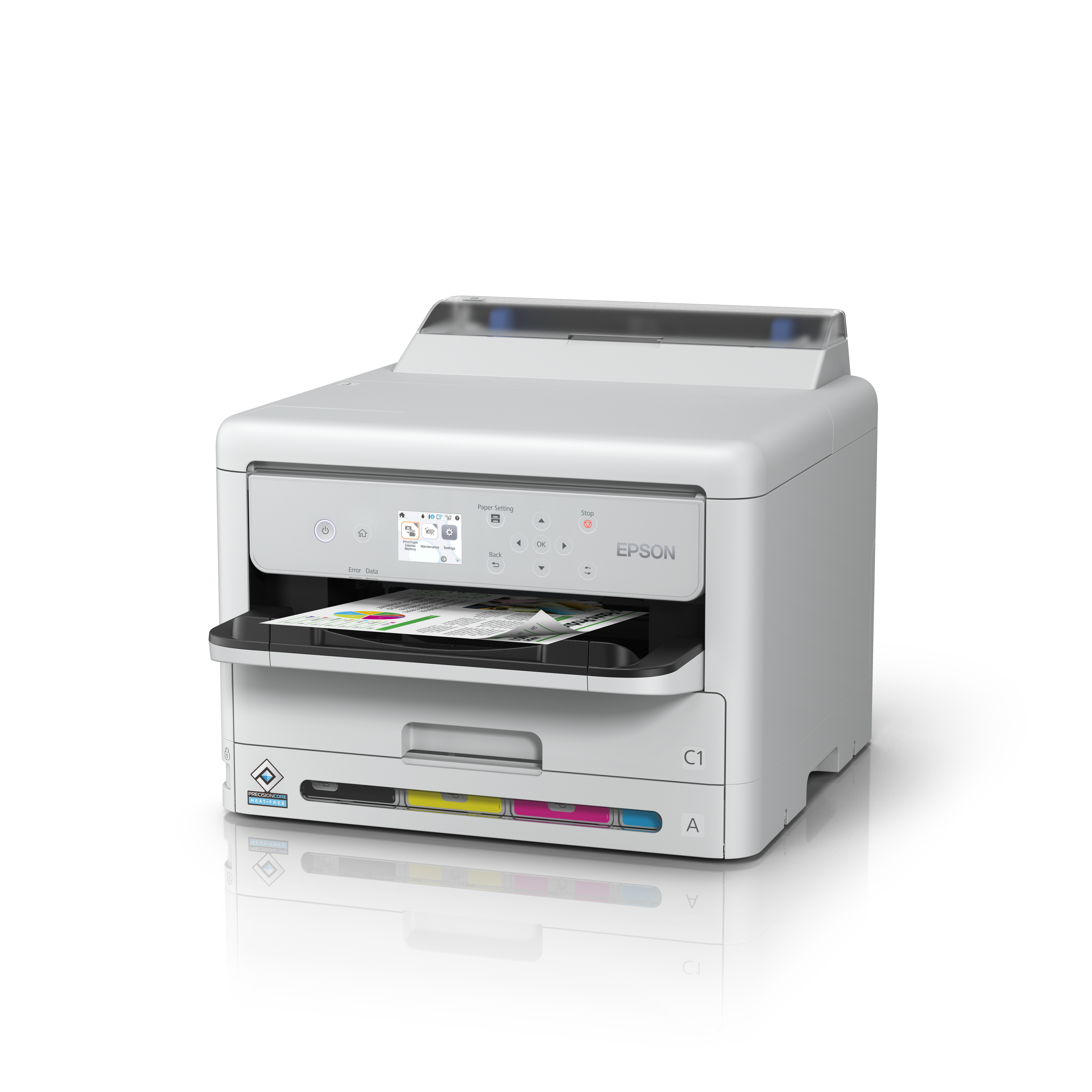 Epson WorkForce Pro WF-C5390DW BAM - Drucker - Farbe - Duplex - Tintenstrahl - A4/Legal - 4800 x 120