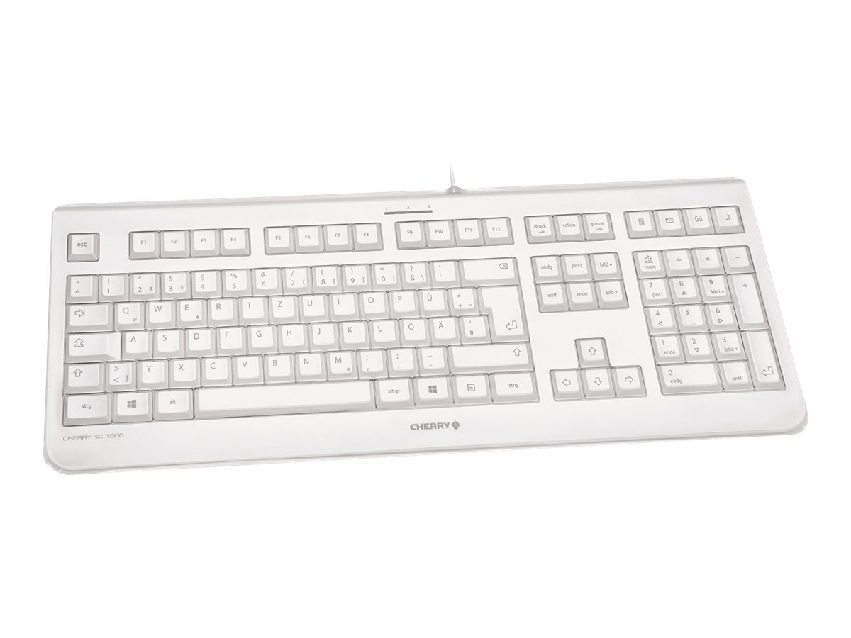 Cherry KC 1068 - Tastatur - USB - Belgien - Tastenschalter: CHERRY LPK