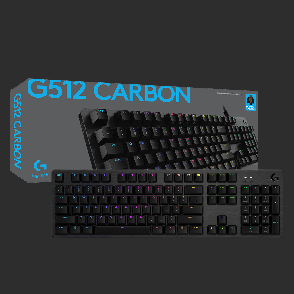 Logitech Gaming G512 - Tastatur - hintergrundbeleuchtet