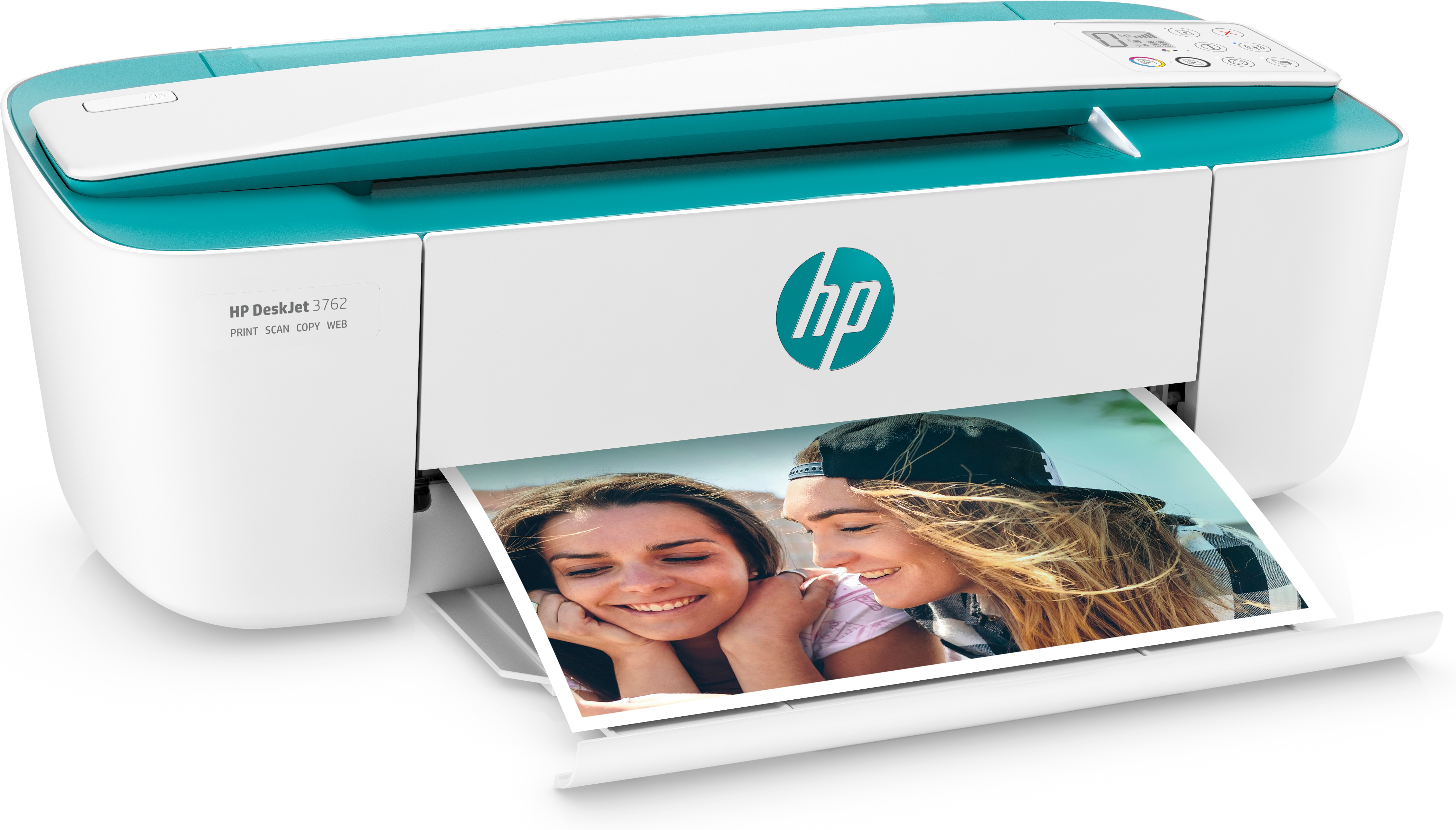 HP Deskjet 3762 All-in-One - Multifunktionsdrucker - Farbe - Tintenstrahl - 216 x - Kopierer - Tinte