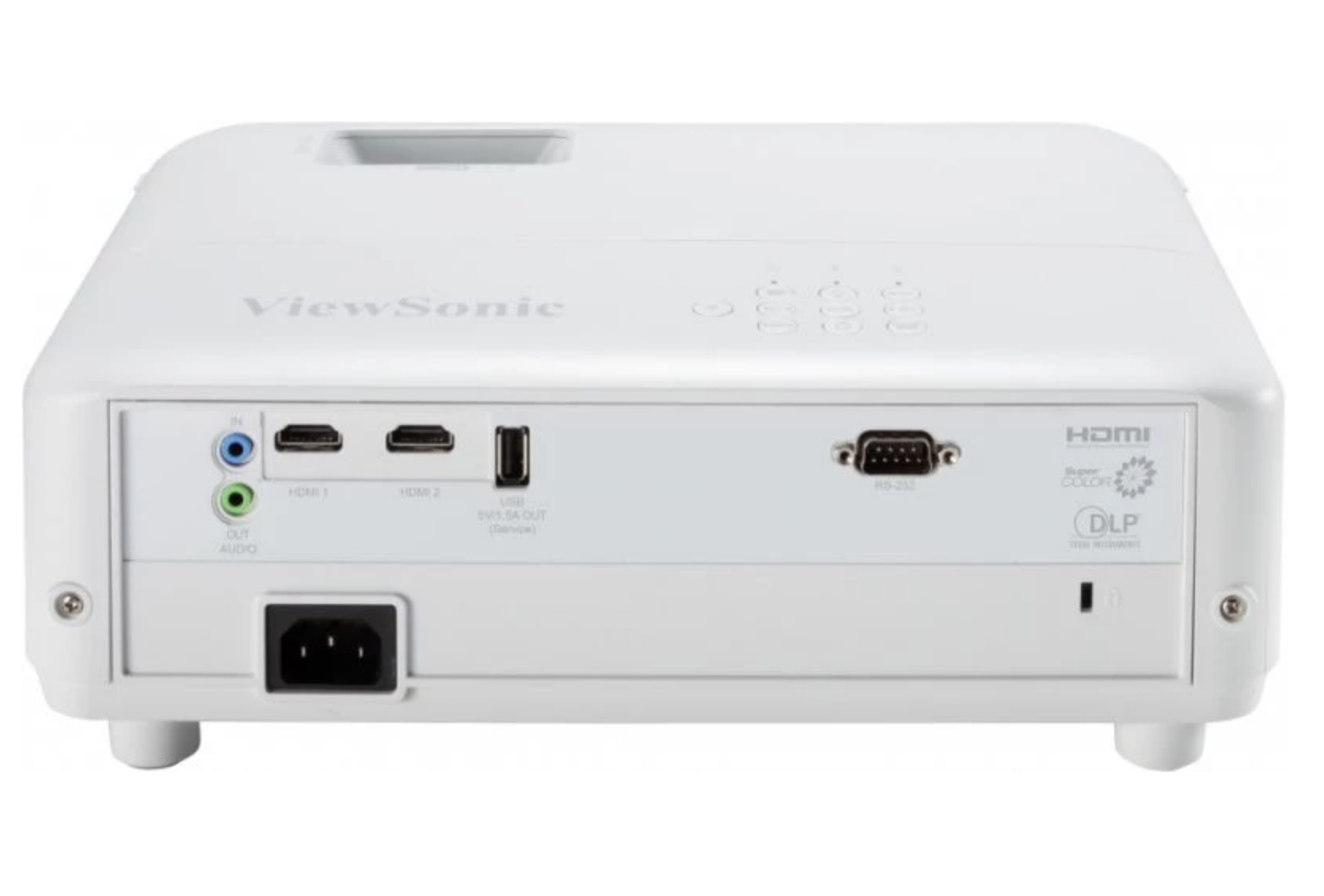 ViewSonic PX701HDH, 3500 ANSI Lumen, DLP, 1080p (1920x1080), 15000:1, 762 - 7620 mm (30 - 300"), 1,0