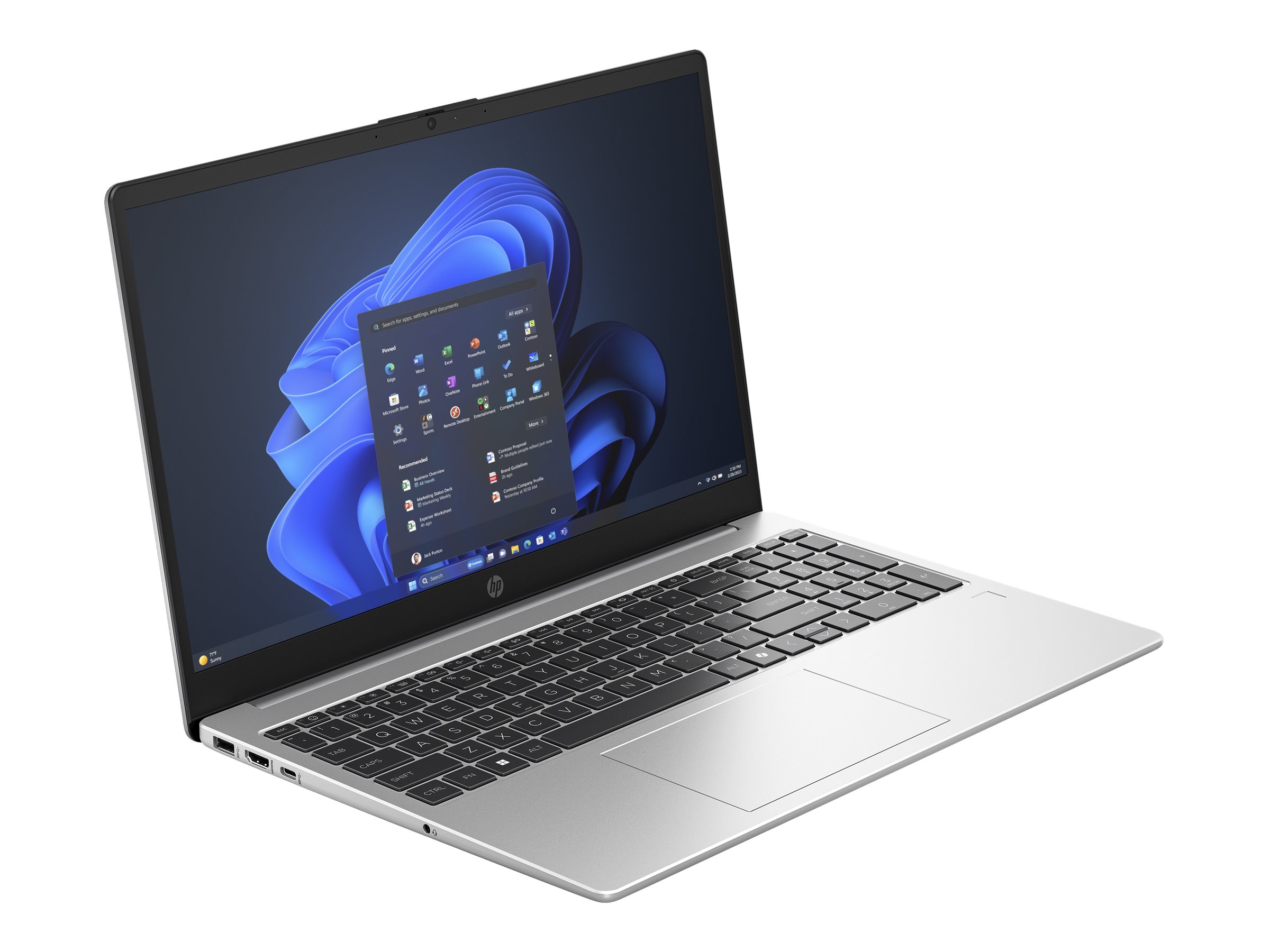 HP 255 G10, 15,6" FHD, AMD Ryzen 5 7535U, 16GB RAM, 512GB SSD, Win11 Pro AD1K2ET#ABD