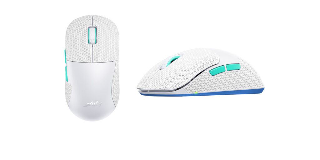 Cherry XTRFY M8 Wireless Lizard Skins DSP - Maus-Griptape - weiß (Packung mit 4 Stück)
