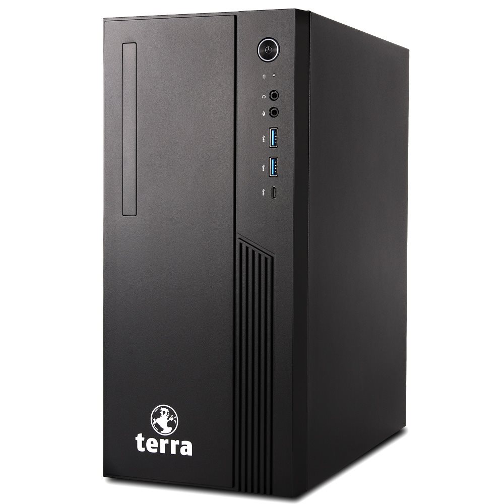 TERRA PC-BUSINESS 4000 SILENT, Intel® Core? i3, i3-14100, 8 GB, 500 GB, DVD±RW, Windows 11 Pro