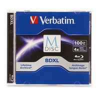 Verbatim M-Disc - M-DISC BDXL - 100 GB 6x - Jewel Case (Schachtel)