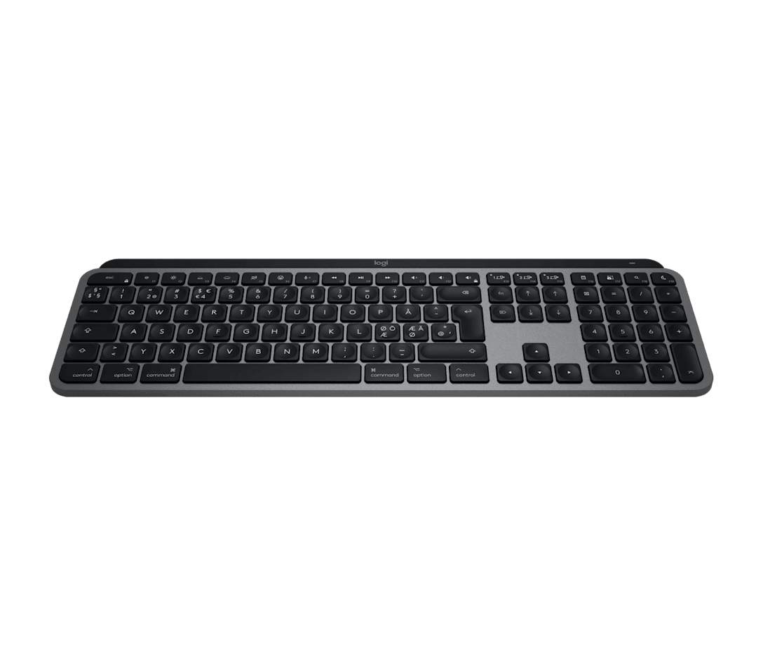 Logitech Master Series MX Keys S for Mac - Tastatur - full size - hinterleuchtet - kabellos - Blueto