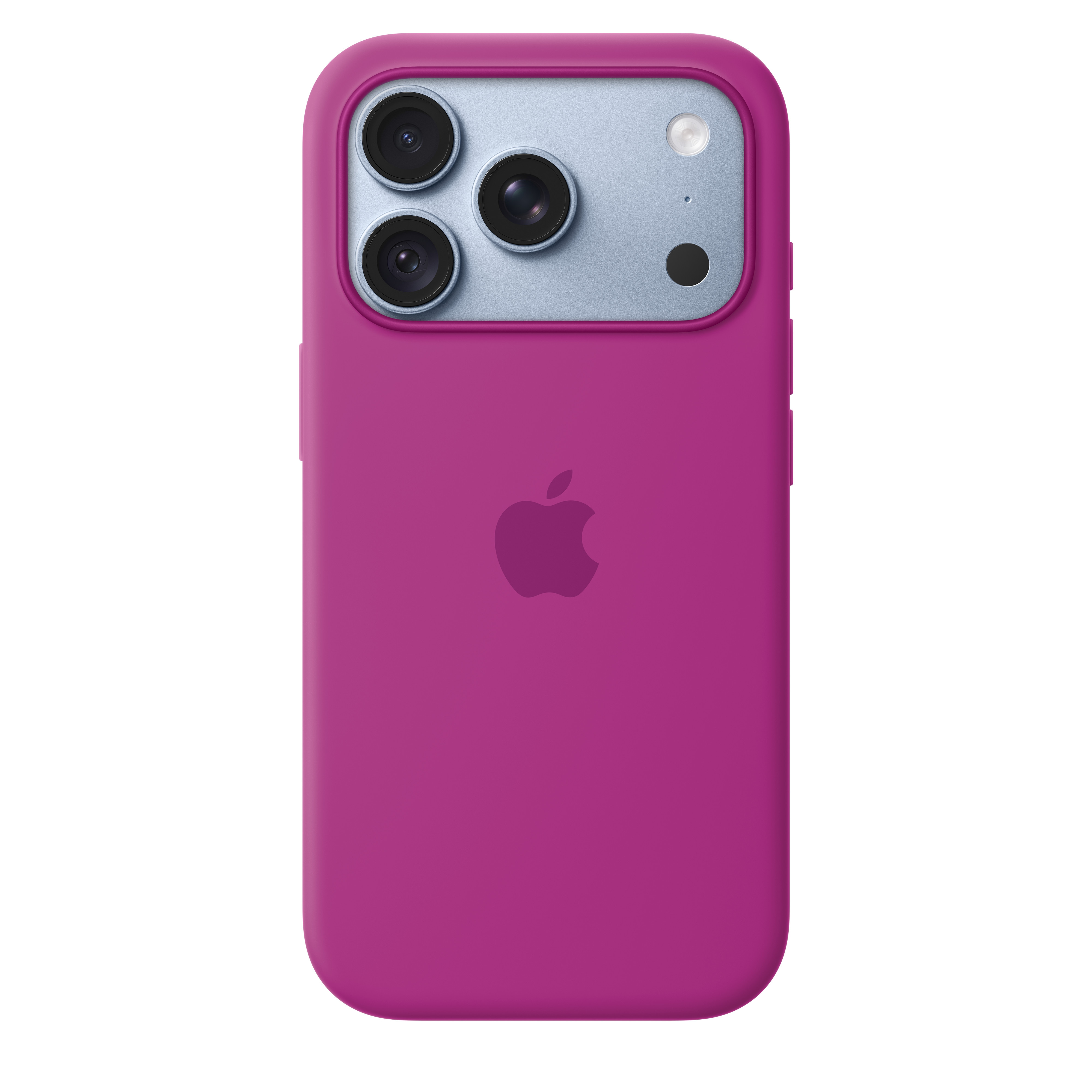 Apple iPhone 18 Pro Silicone Case with MagSafe Magenta