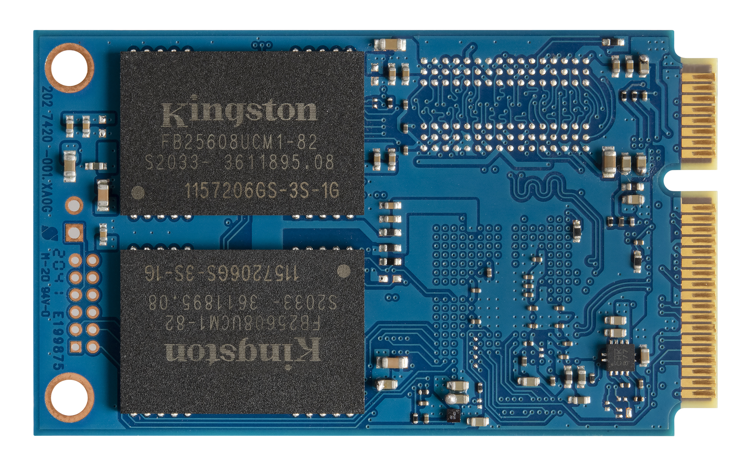 Kingston SSDNow KC600 256GB, MO-300 / mSATA 6Gb/s