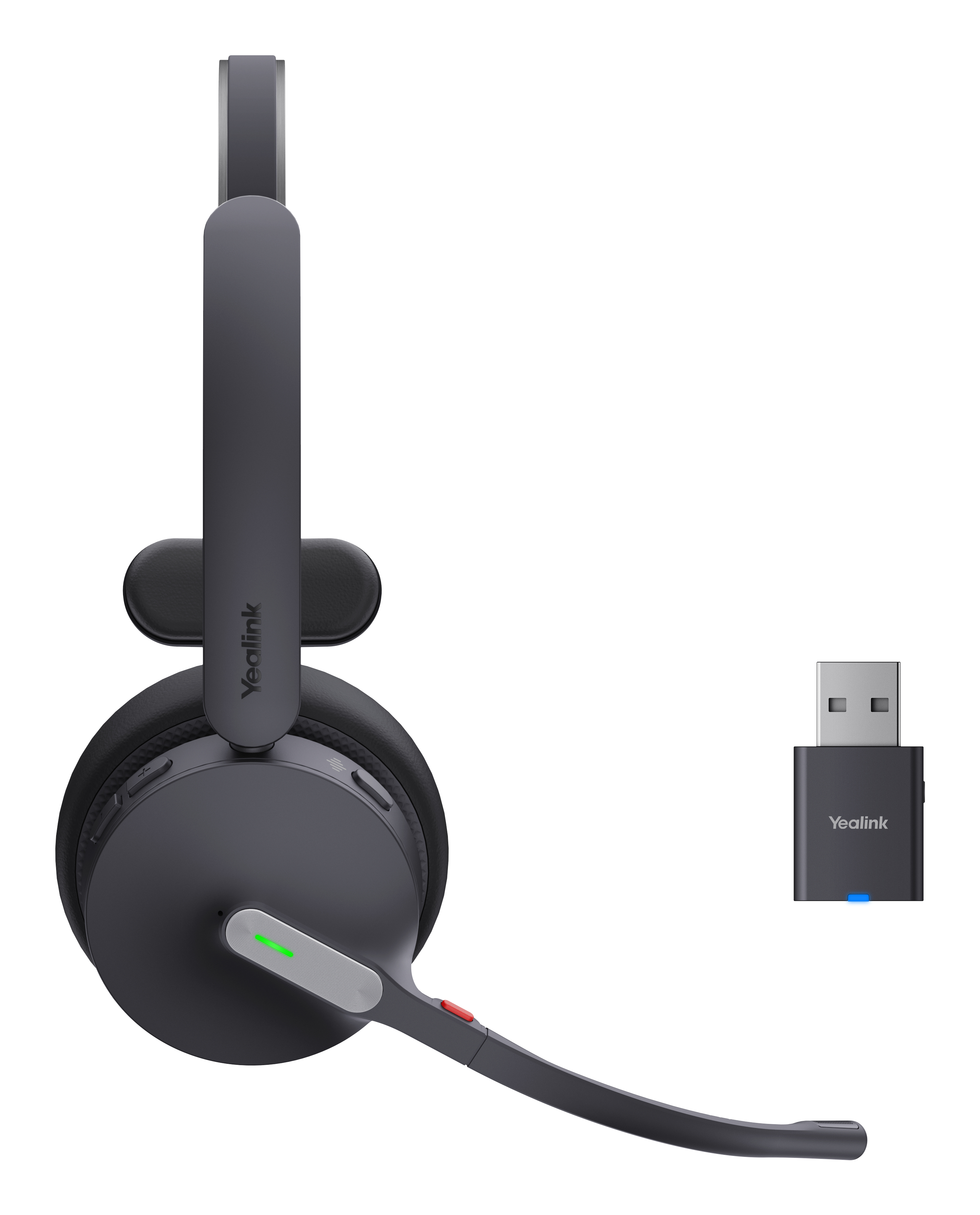 Yealink Headset WH64 Hybrid Mono UC - Headset - 20 KHz