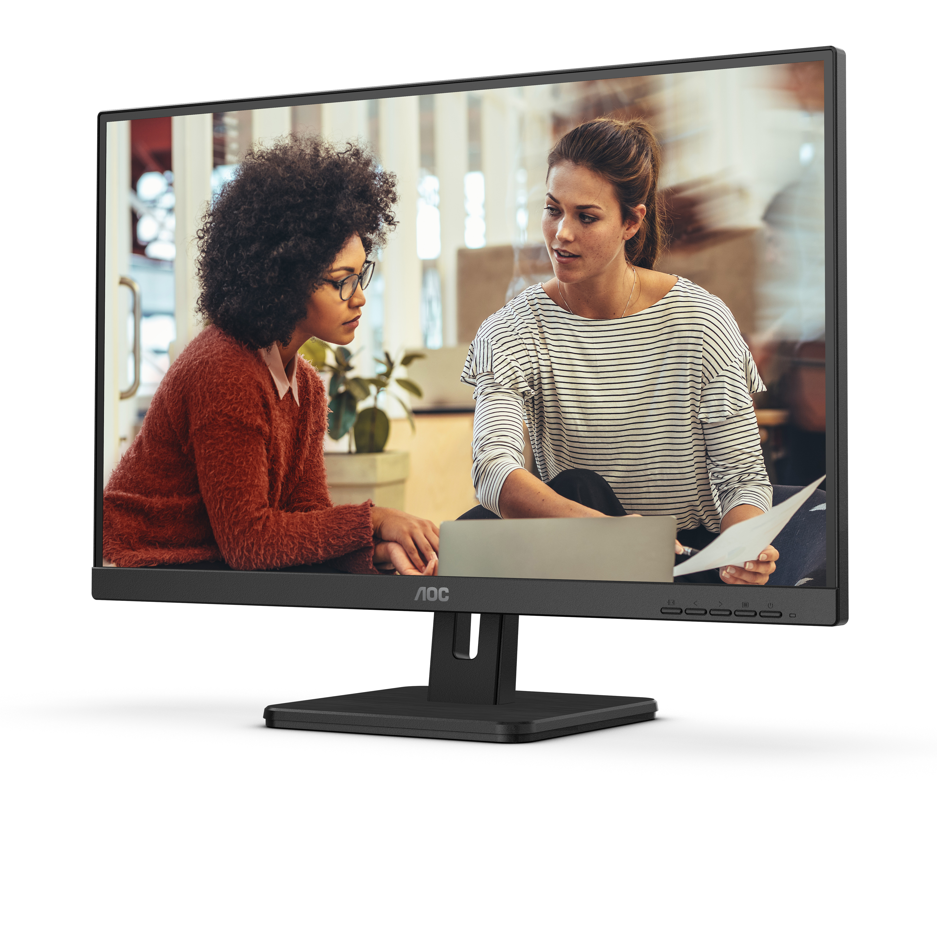 AOC Essential-line 24E3UM/BK - LED-Monitor - 60.5 cm (24")