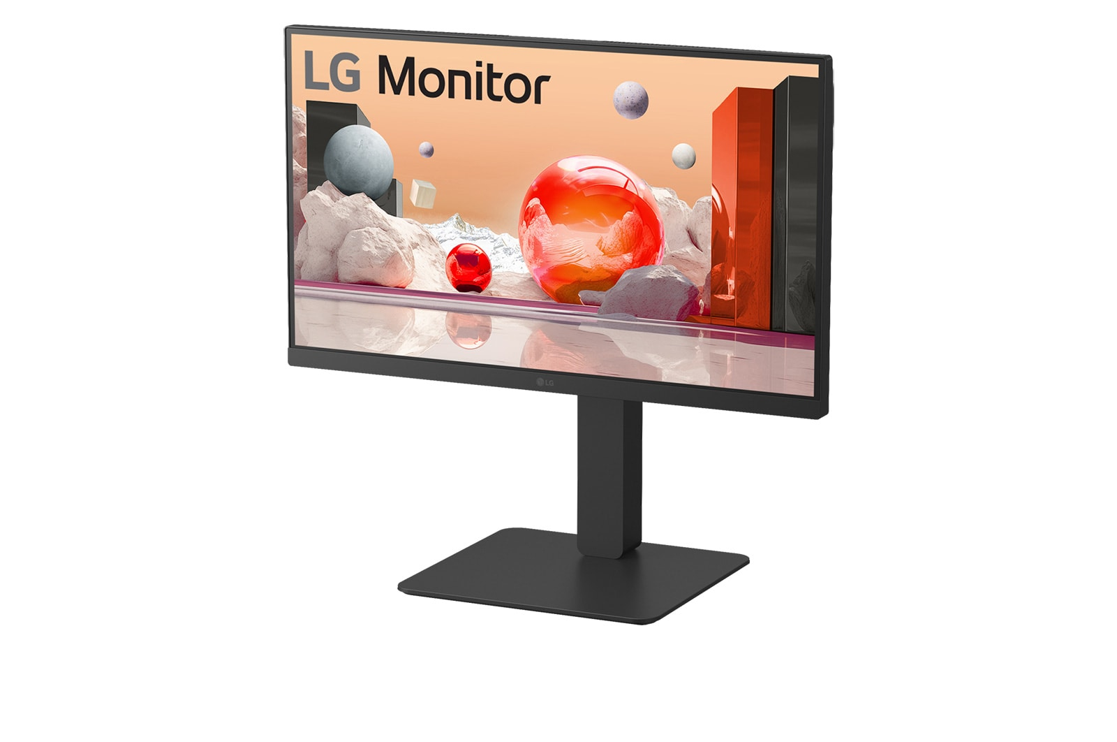 LG 24BA750-B - LED-Monitor - USB - 61 cm (24")