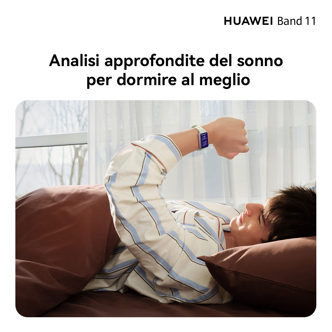 Huawei Band 11 - Polymer - Aktivitätsmesser mit Riemen - Flouroelastomer - Lila - Handgelenkgröße: 1