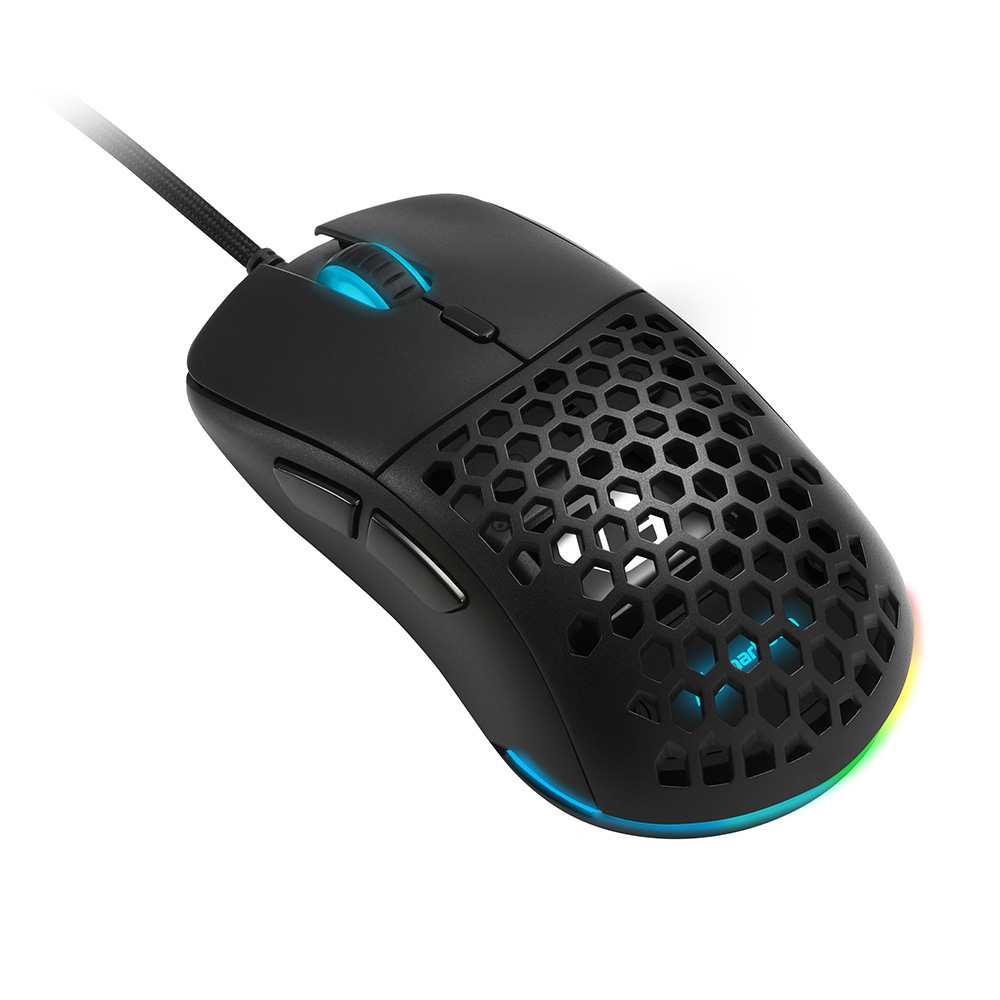 Sharkoon Light² 180, rechts, Optisch, USB Typ-A, 12000 DPI, Schwarz