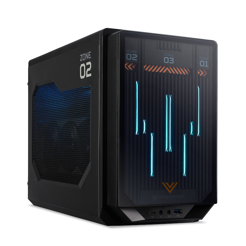 Acer Predator Orion X POX-650 - Kompaktes Chassis - Core i7 13700 / 2.1 GHz - RAM 32 GB - SSD 1.024