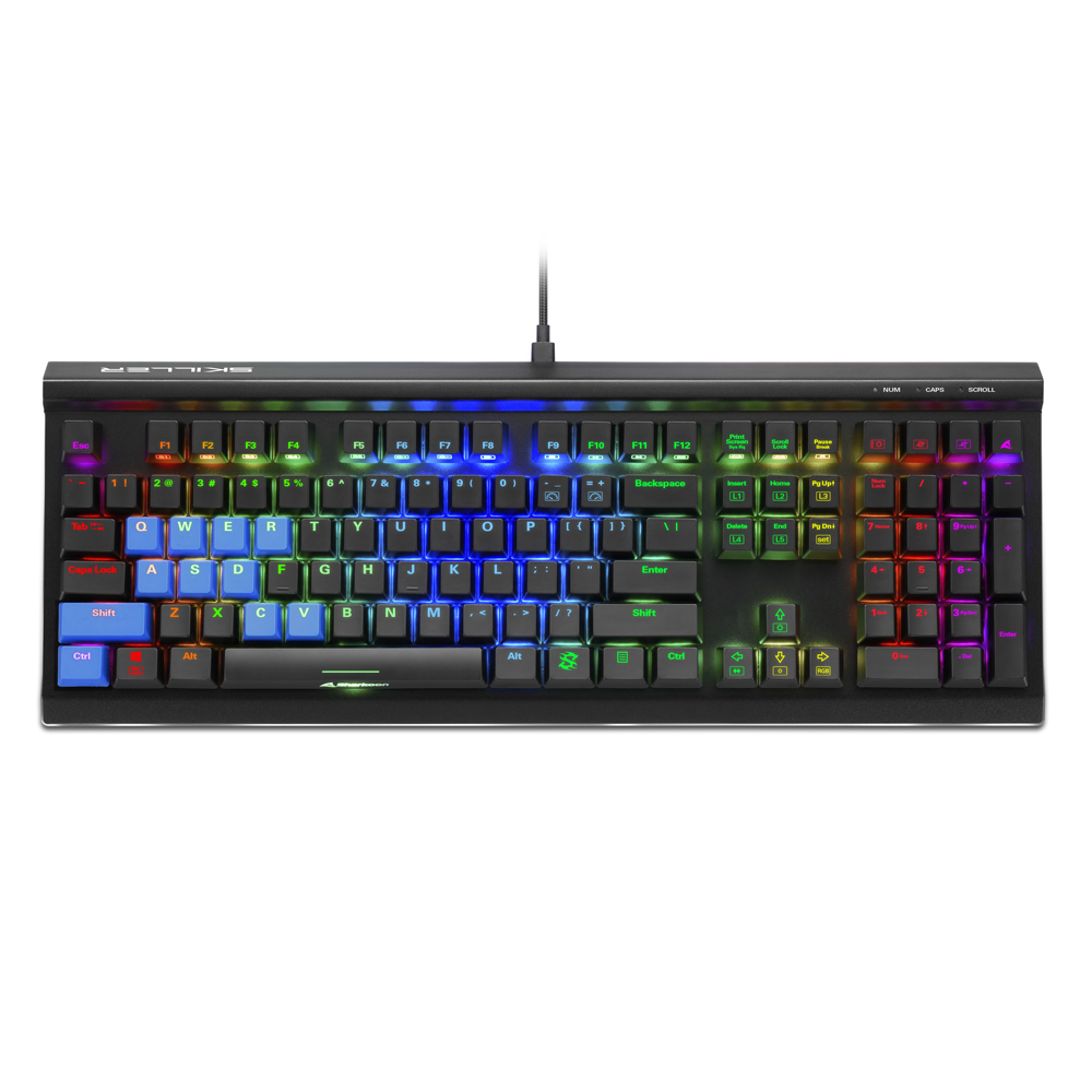 Sharkoon Skiller SGK60 - Tastatur - Hintergrundbeleuchtung