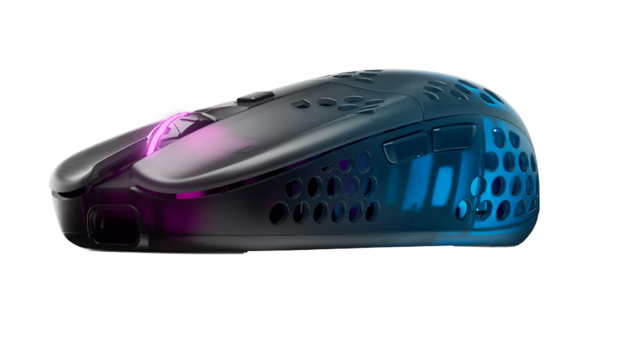 Cherry Xtrfy MZ1 - Maus - ergonomisch - optisch - kabellos - 2.4 GHz - kabelloser Empfänger (USB)