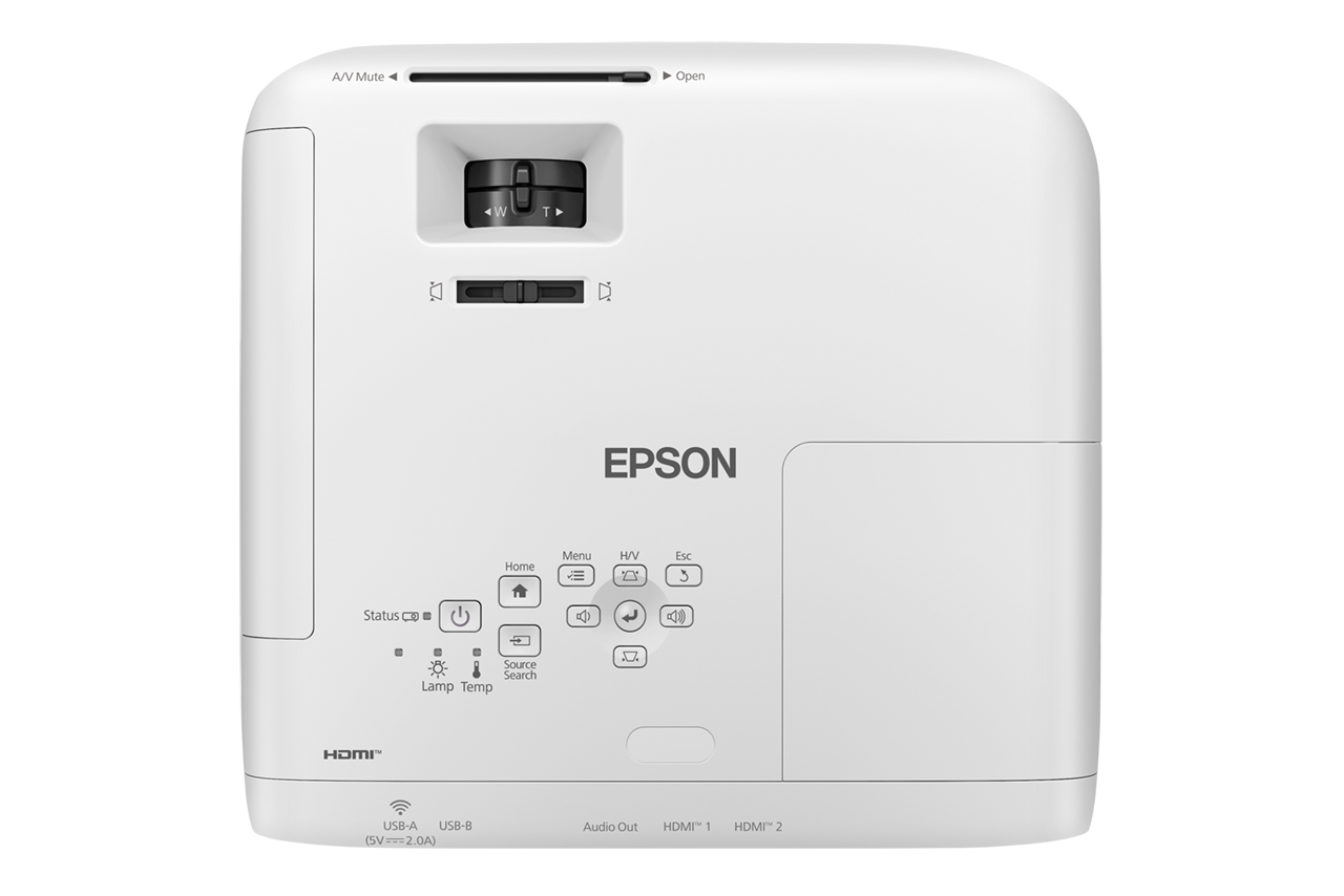 Epson EH-TW840 - 3-LCD-Projektor - tragbar - 4000 lm (weiß)