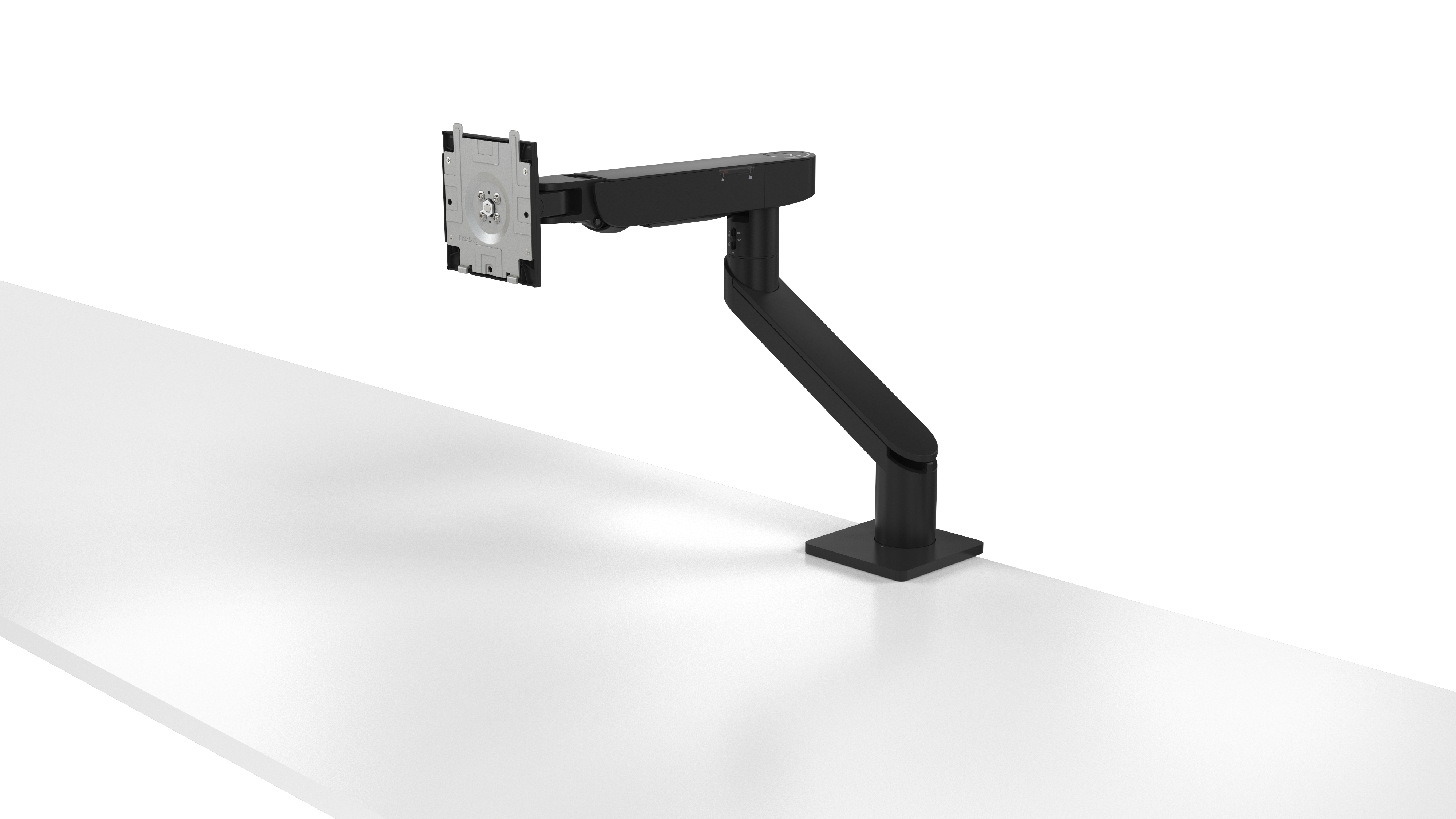 Dell Single Monitor Arm - MSA20, 10 kg, 48,3 cm (19"), 96,5 cm (38"), Höhenverstellung, Schwarz