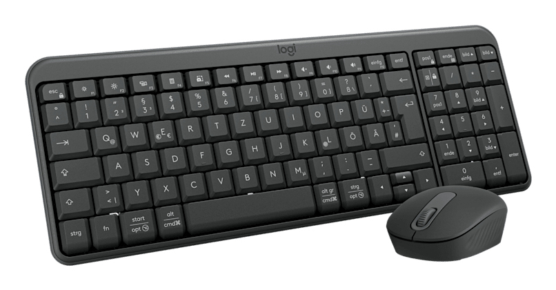Logitech MK250 - Tastatur-und-Maus-Set - kabellos