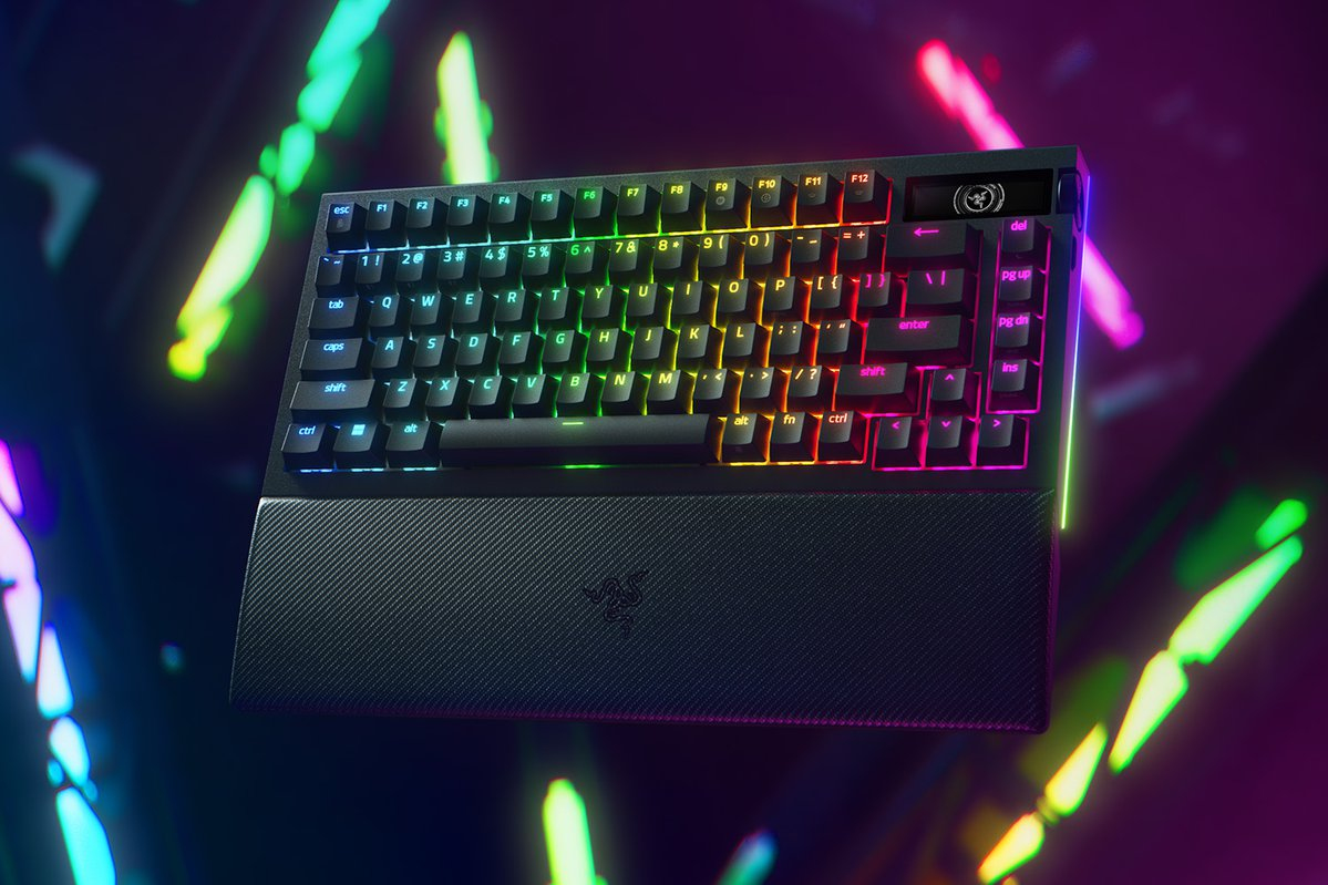Razer BlackWidow V4 Pro - Tastatur - 75% - mit