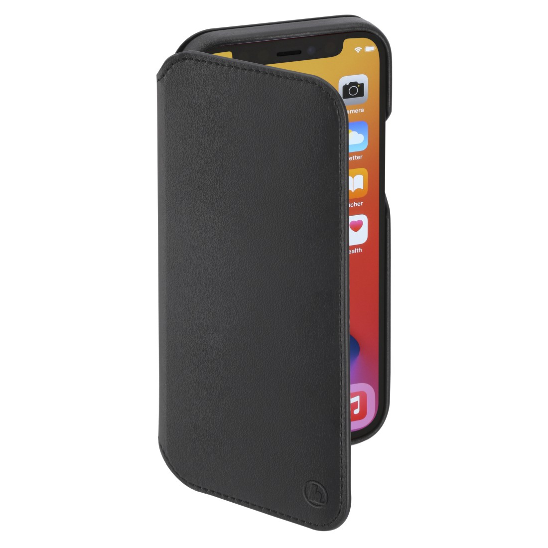 Hama MagCase Finest Sense, Folio, Apple, iPhone 12 mini, 13,7 cm (5.4"), Schwarz