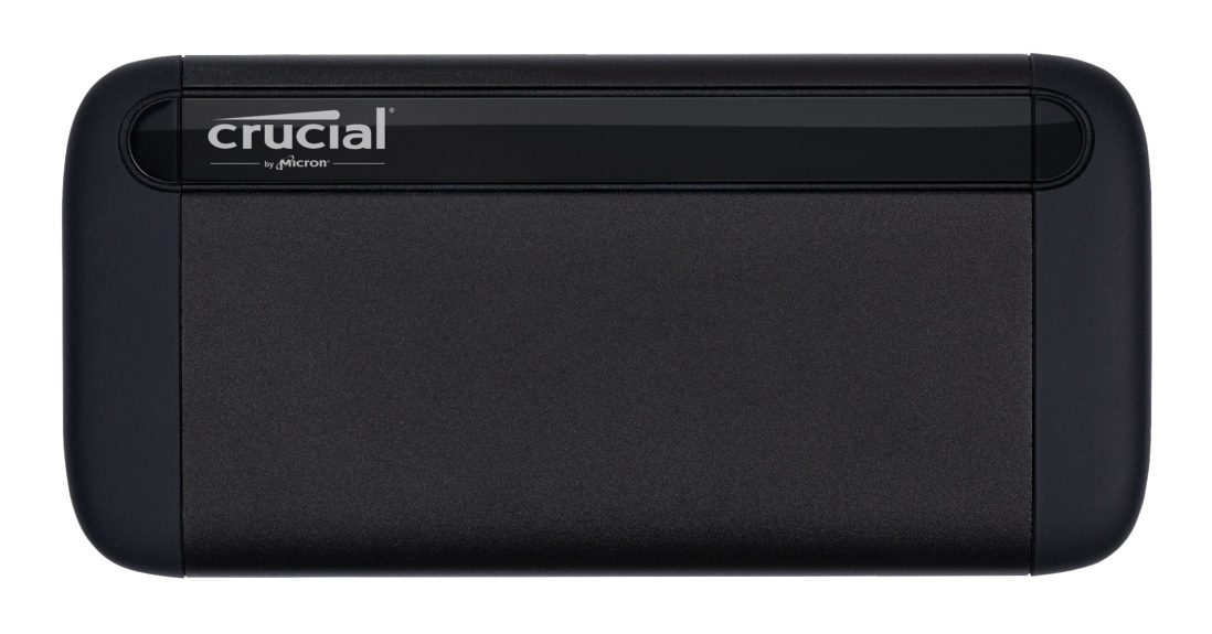 Crucial X8 - SSD - 2 TB - extern (tragbar) - USB 3.2 Gen 2 (USB-C Steckverbinder)