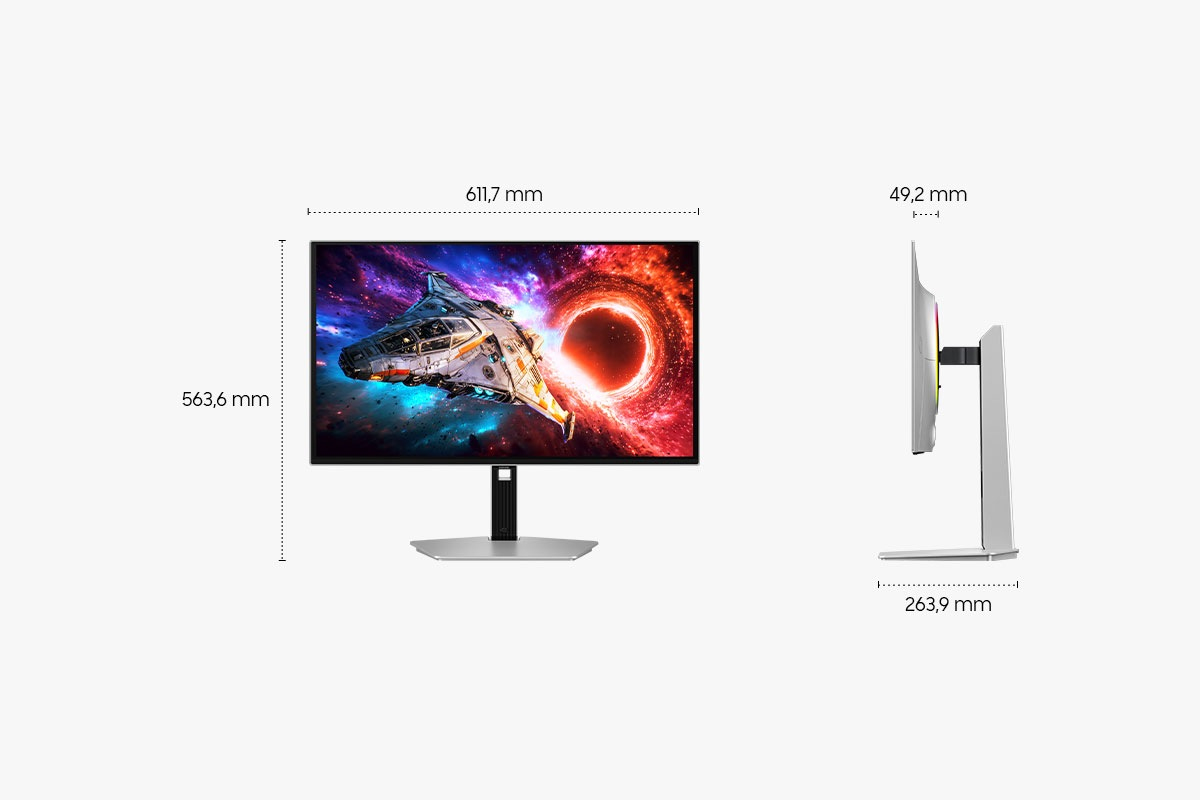 Samsung Odyssey OLED G8 S27HG800SU - G80SH Series - OLED-Monitor - Gaming - 68.6 cm (27")