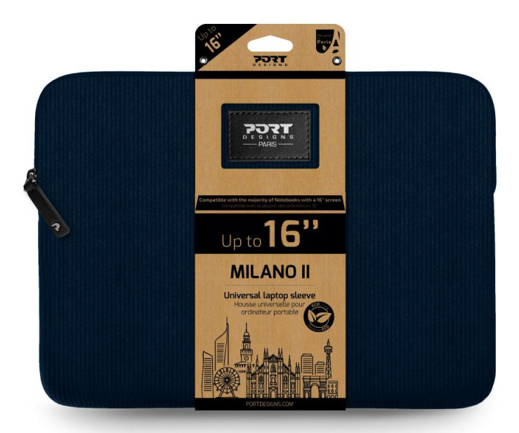 PORT Designs Milano II - Notebook-Hülle - eco - 40.6 cm (16")