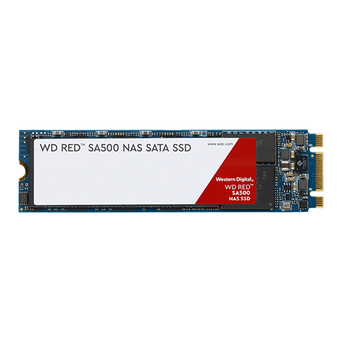 Western Digital WD Red SA500 NAS SATA SSD 2TB, M.2 2280 / B-M-Key / SATA 6Gb/s