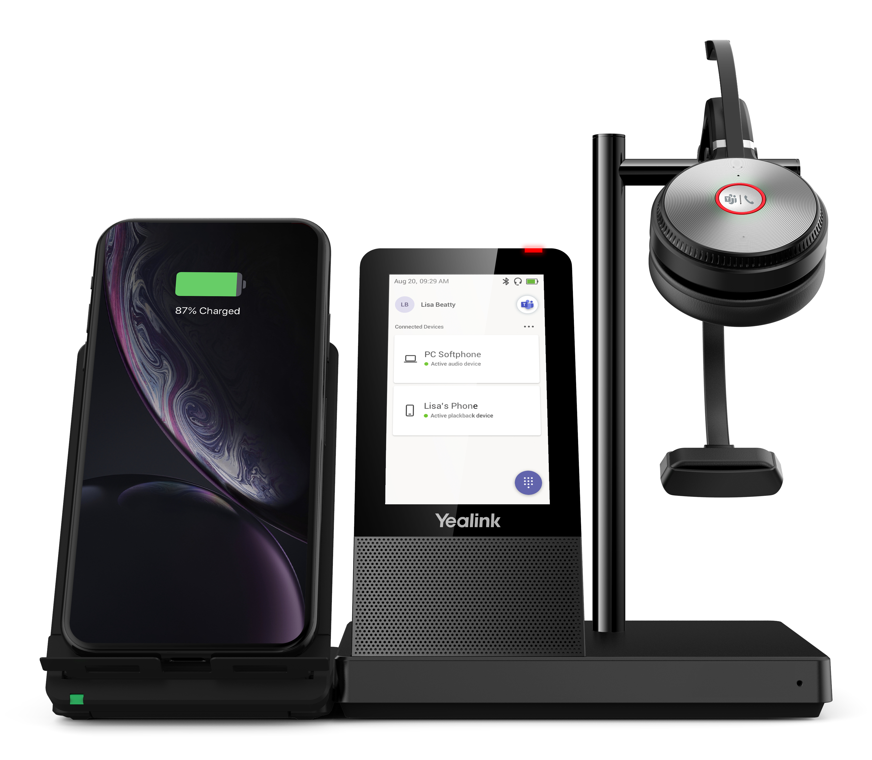 Yealink WH66 Mono - Headset - On-Ear - DECT CAT-iq
