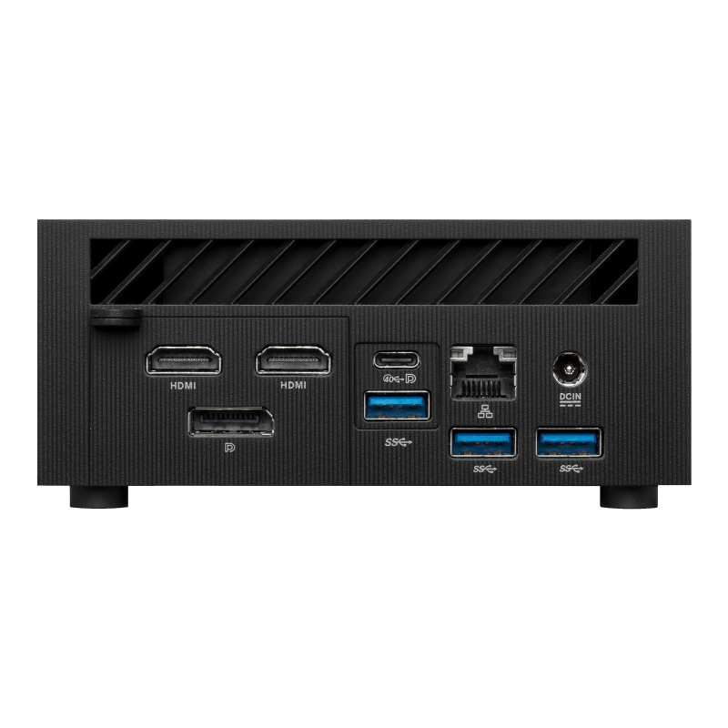 ASUS ExpertCenter PN53-BBR777HD Barebone, Ryzen 7 7735H, 2x DDR5 SO-DIMM, 2x PCIe, 1x SATA, Wi-Fi 6E
