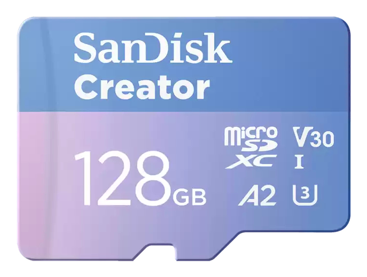 SanDisk Creator - Flash-Speicherkarte (microSDXC-an-SD-Adapter