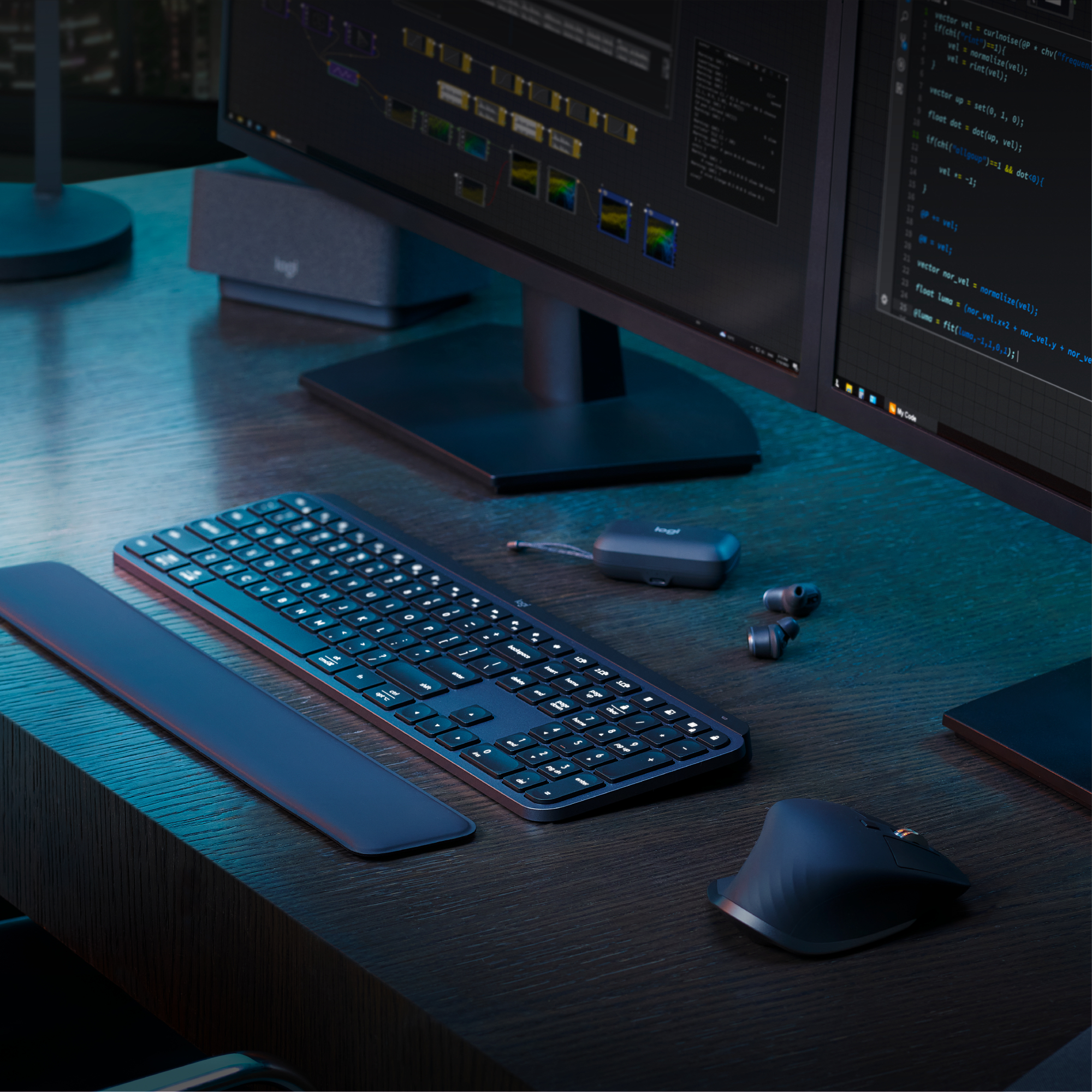 Logitech MX Keys S Combo - Tastatur-und-Maus-Set