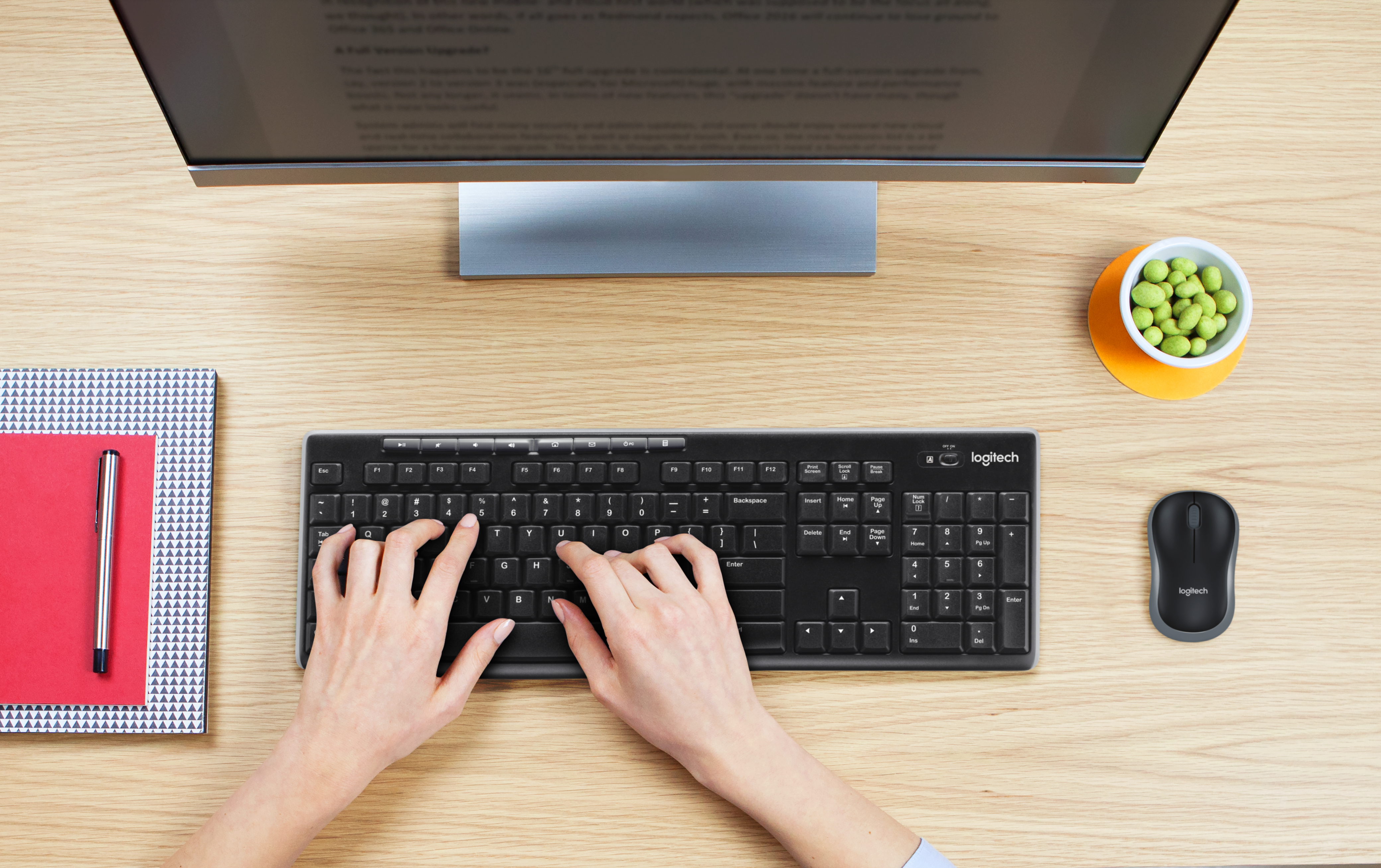 Logitech MK270 Wireless Combo - Tastatur-und-Maus-Set