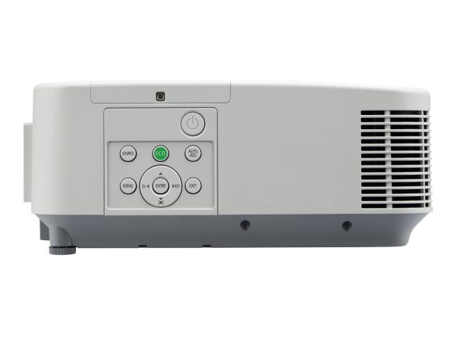 NEC Display P554U, 5300 ANSI Lumen, 3LCD, WUXGA (1920x1200), 762 - 7620 mm (30 - 300"), 0,8 - 12,9 m