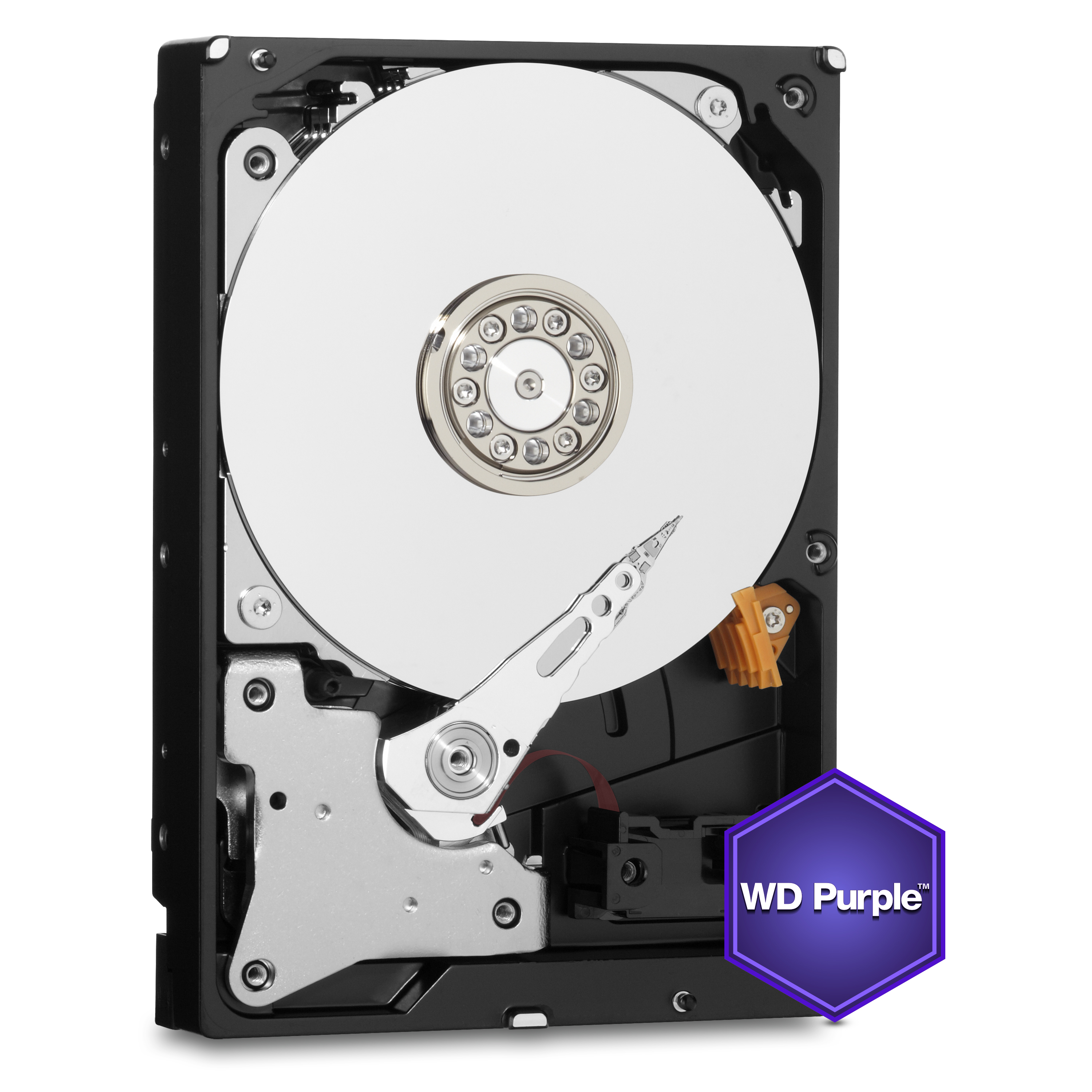 WD Purple WD40PURX - Festplatte - 4 TB - intern - 3.5" (8.9 cm)